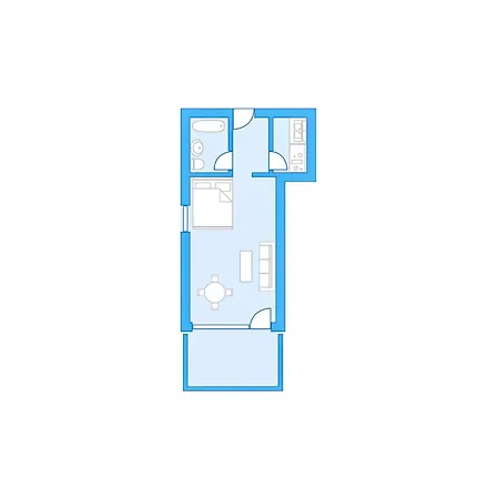Jeanne D'arc Apt- C-28 By Interhome 公寓 *